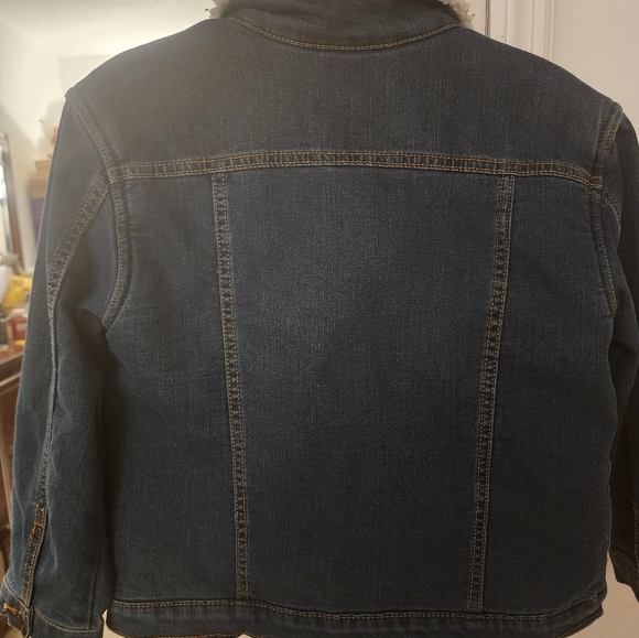 Denim Sherpa jacket - Picture 5 of 7